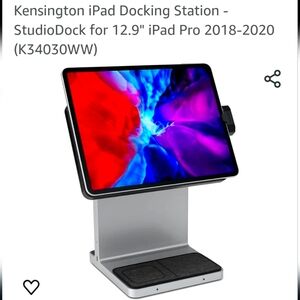 Kensington dock station iPad, phone or tablet and wireless charging